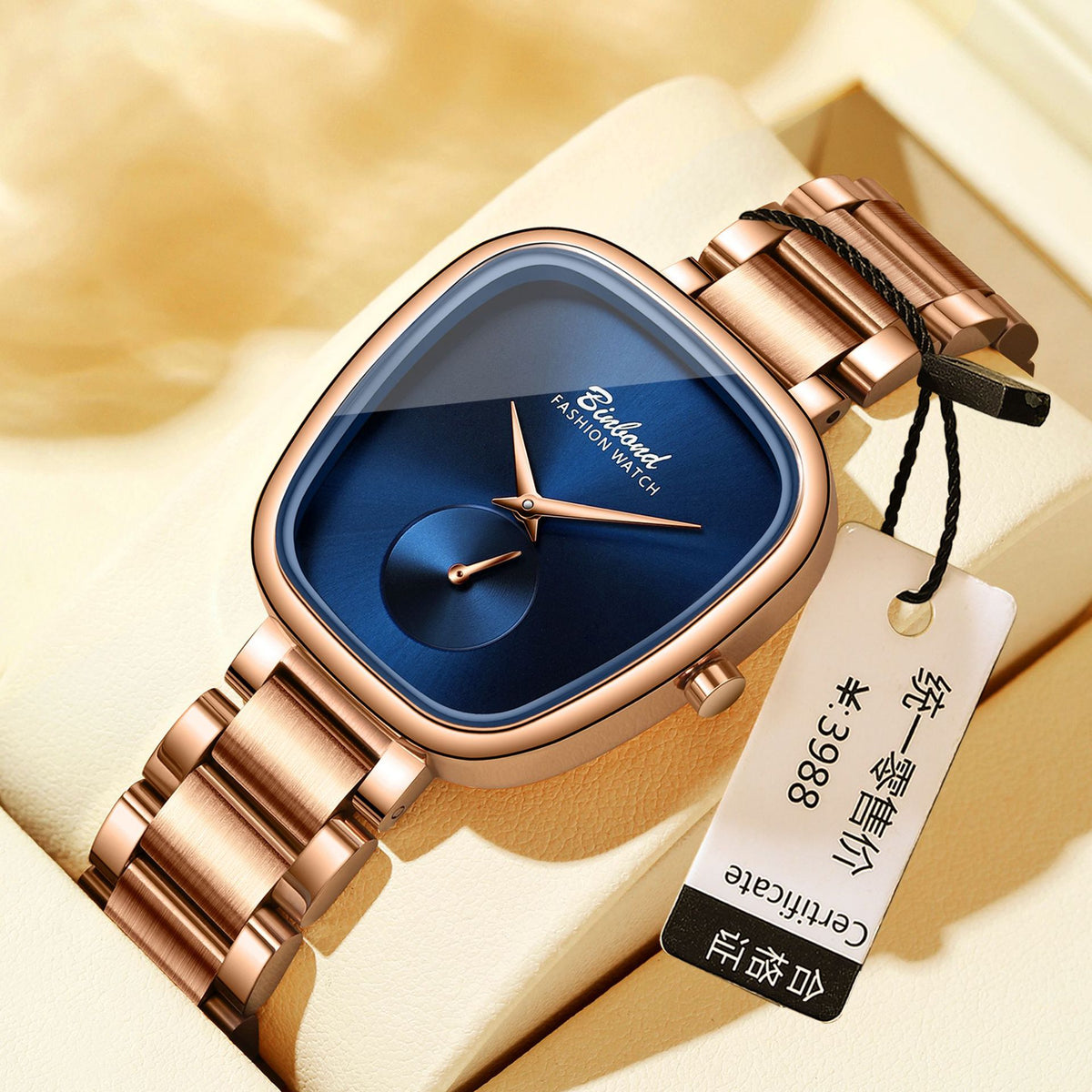 Women's Waterproof Stainless Steel Quartz Watch