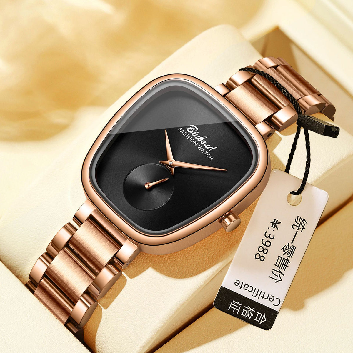 Women's Waterproof Stainless Steel Quartz Watch
